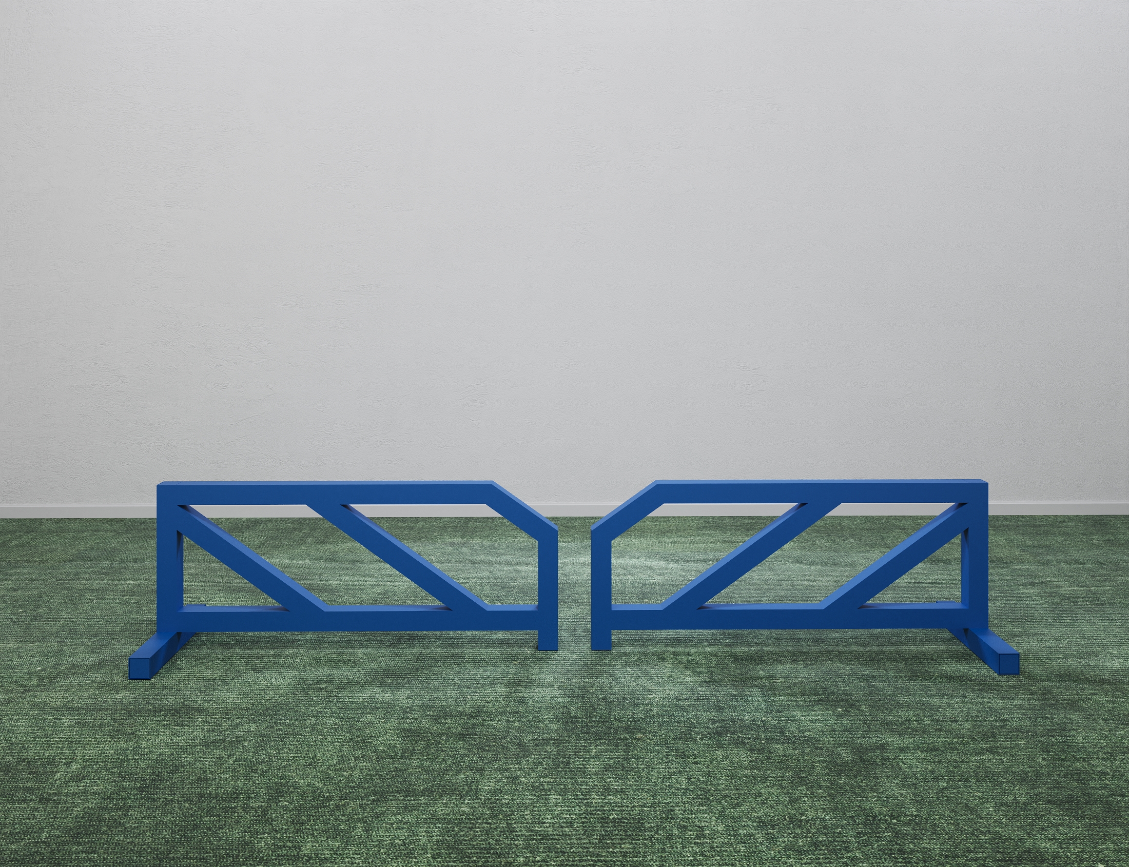 2er-Set Alu-Untersteller Bonheiden • Blau