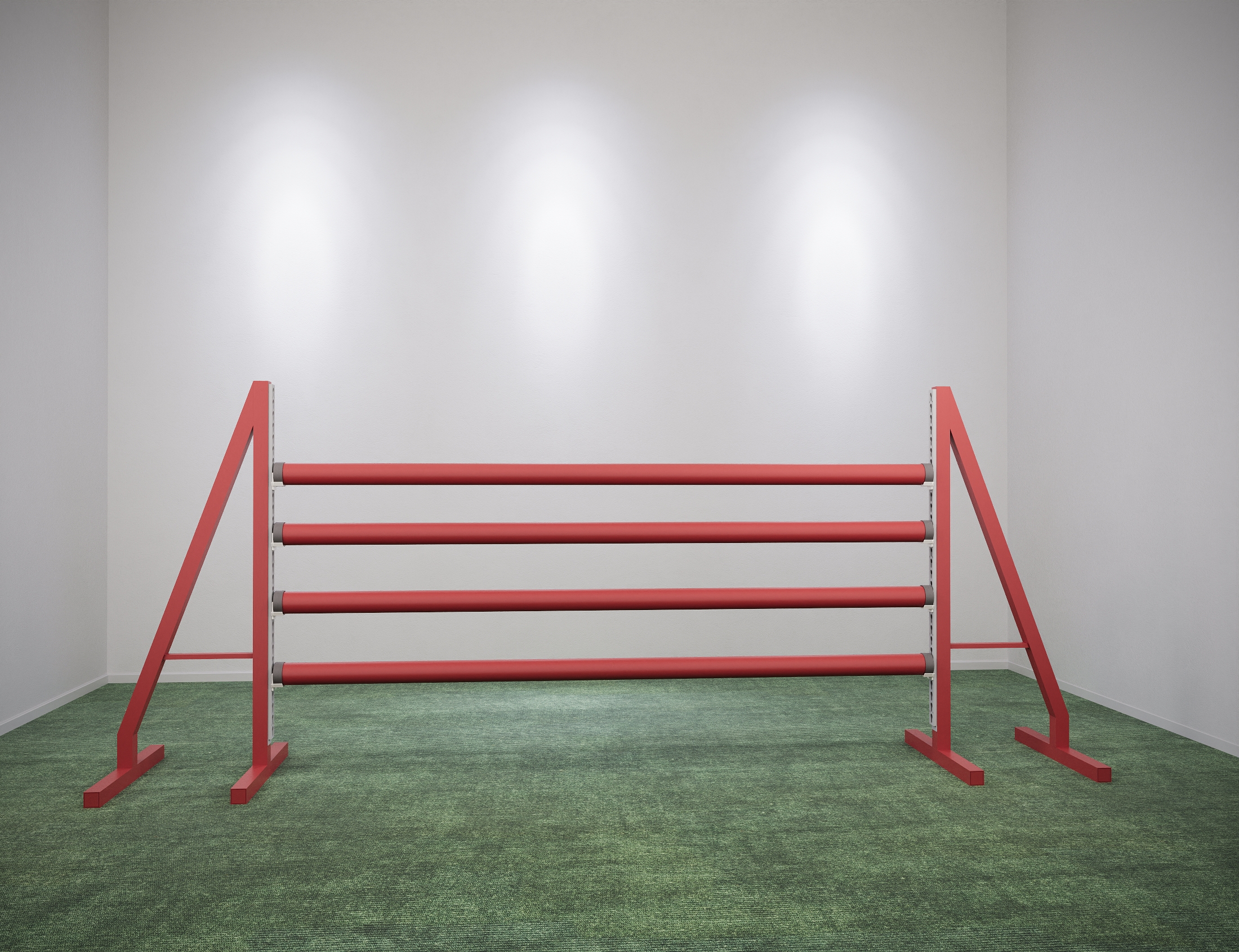 Hindernisständer Deurne • Rot • 165 cm
