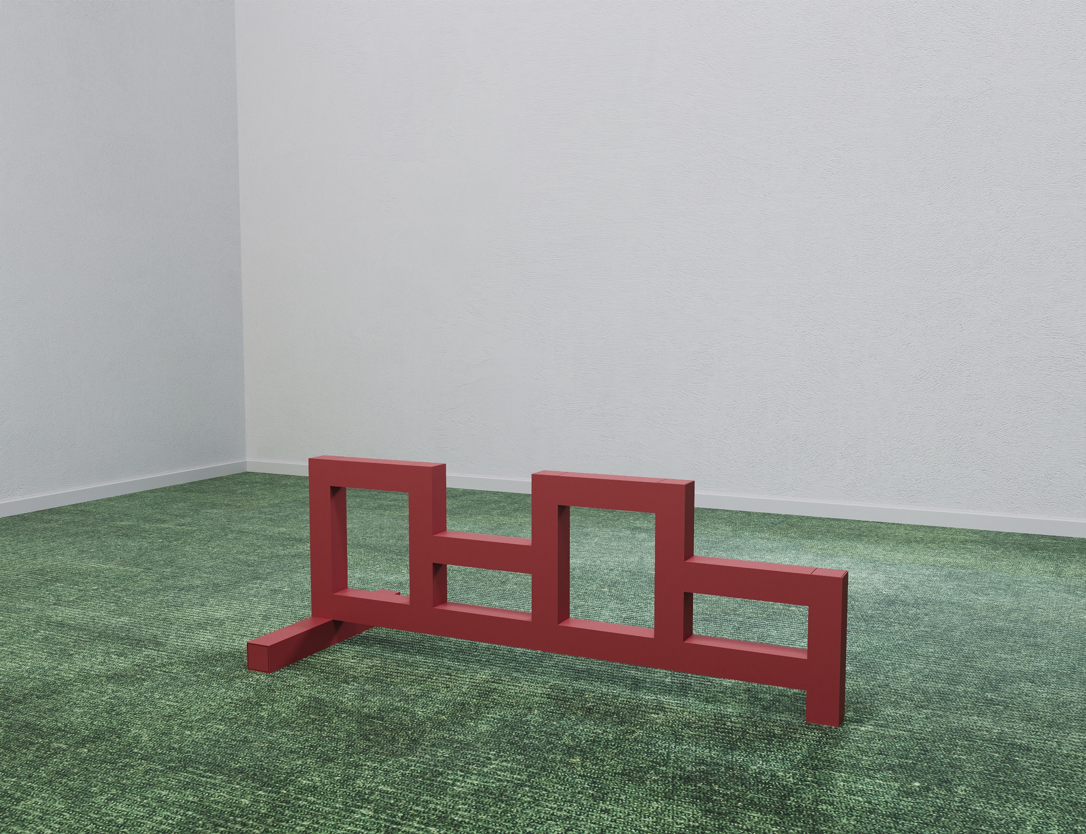 2er-Set Alu-Untersteller Frankfurt • Rot
