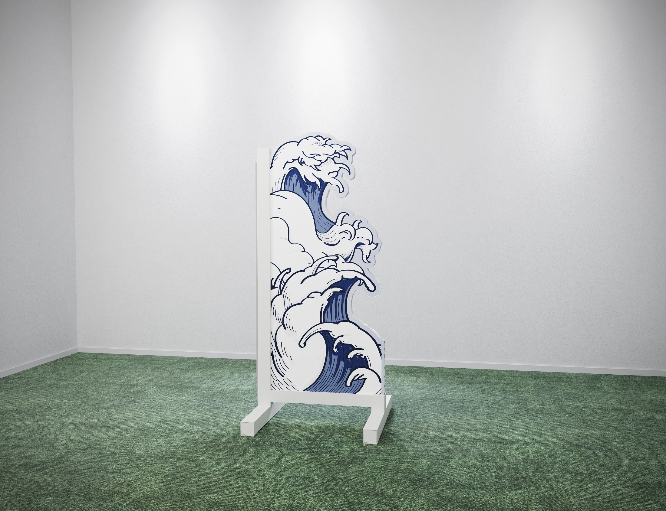 Designhindernis Japanes Waves • 180 cm