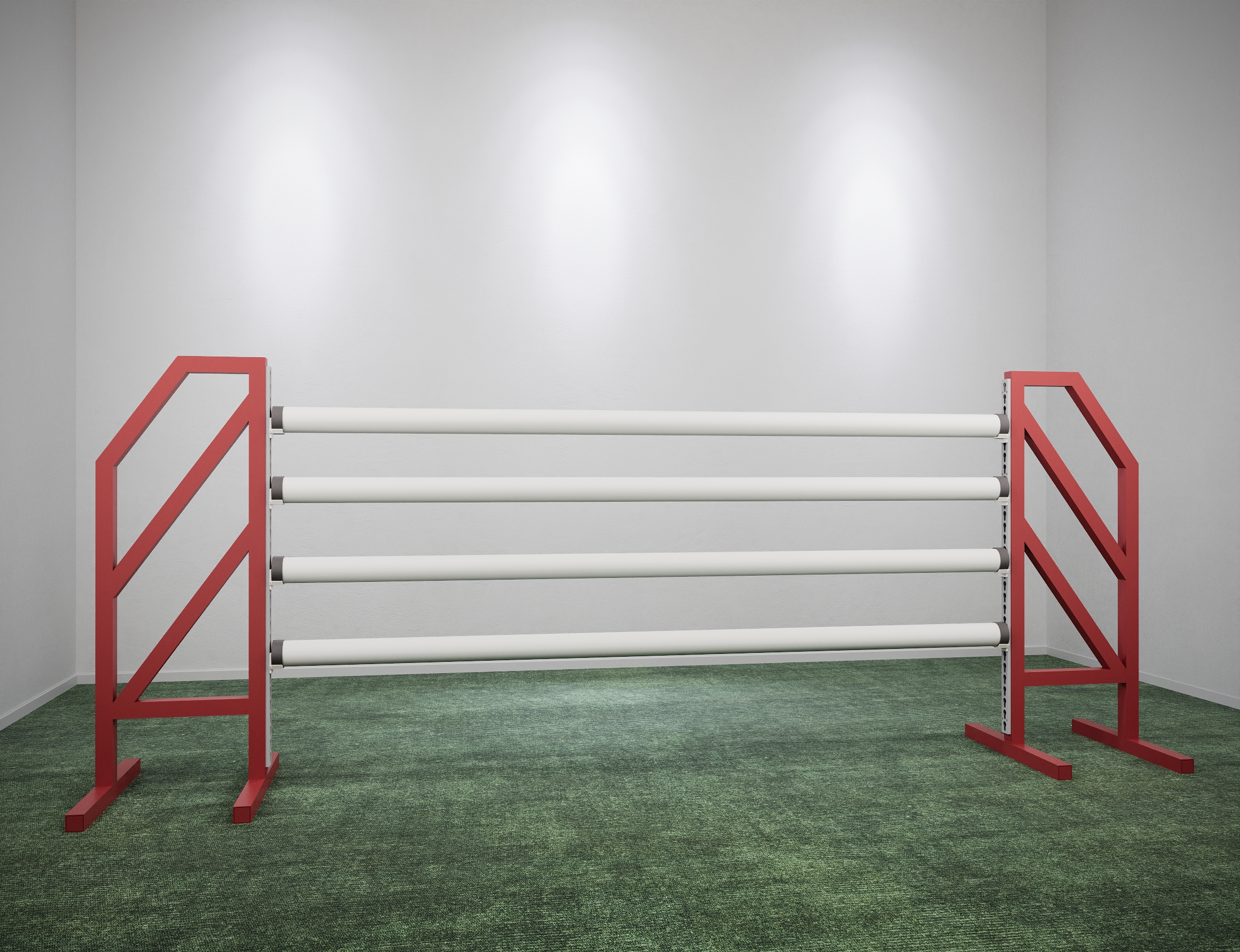 Hindernisständer Bonheiden • Rot • 165 cm