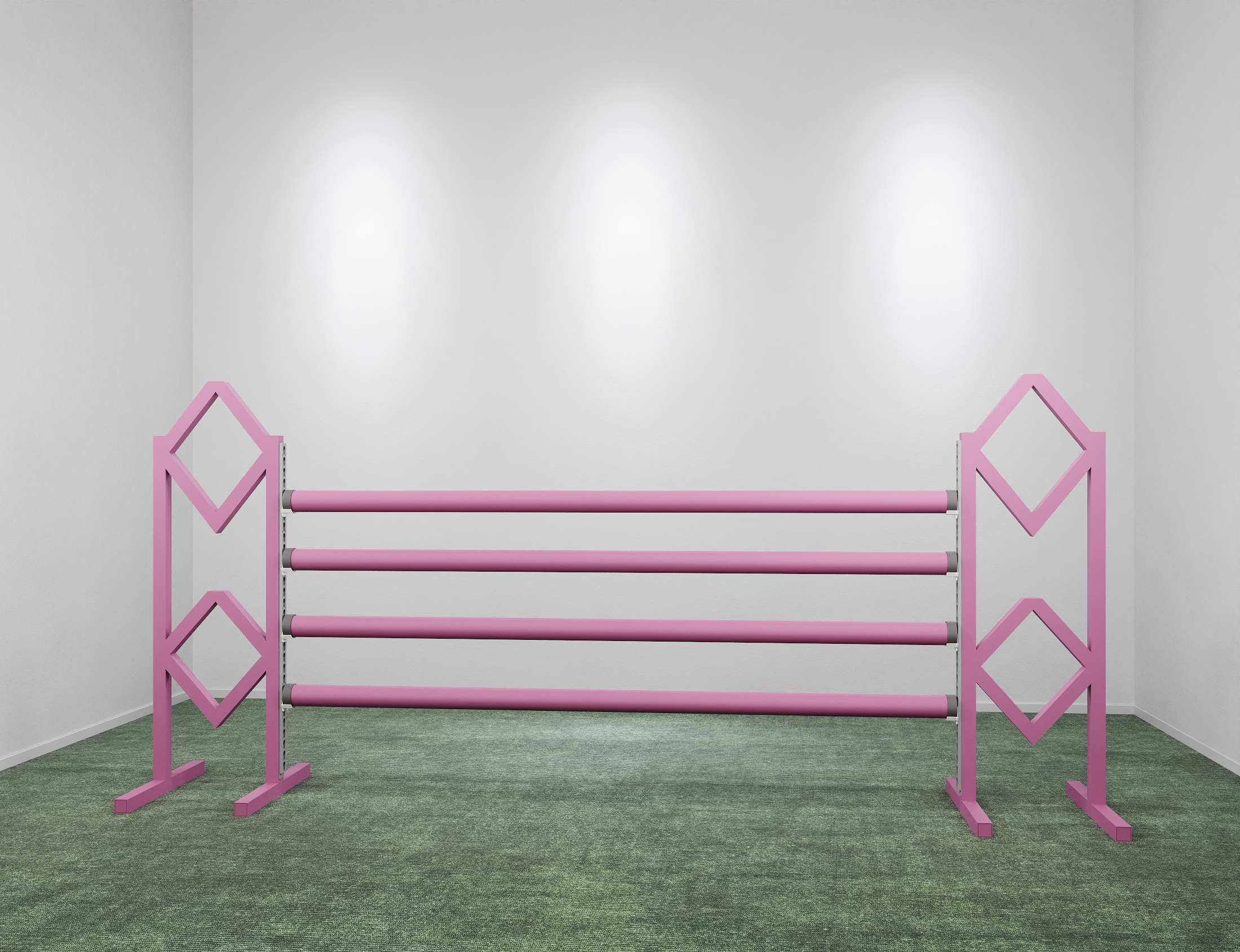 Hindernisständer Opglabbeek • Pink • 190 cm