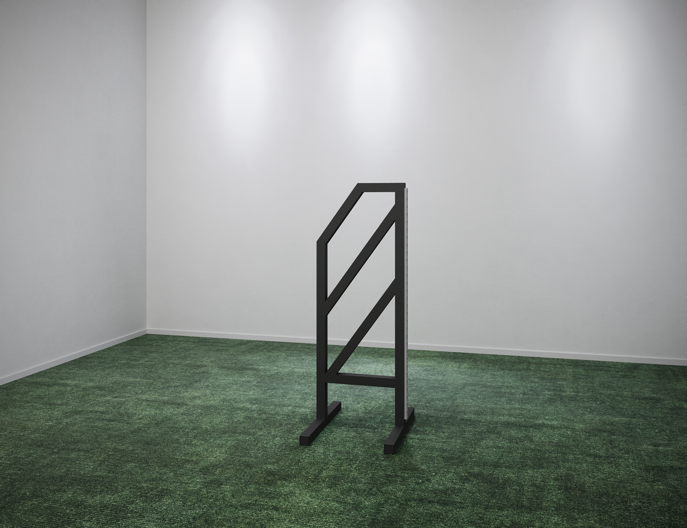 Hindernisständer Bonheiden • Schwarz • 165 cm