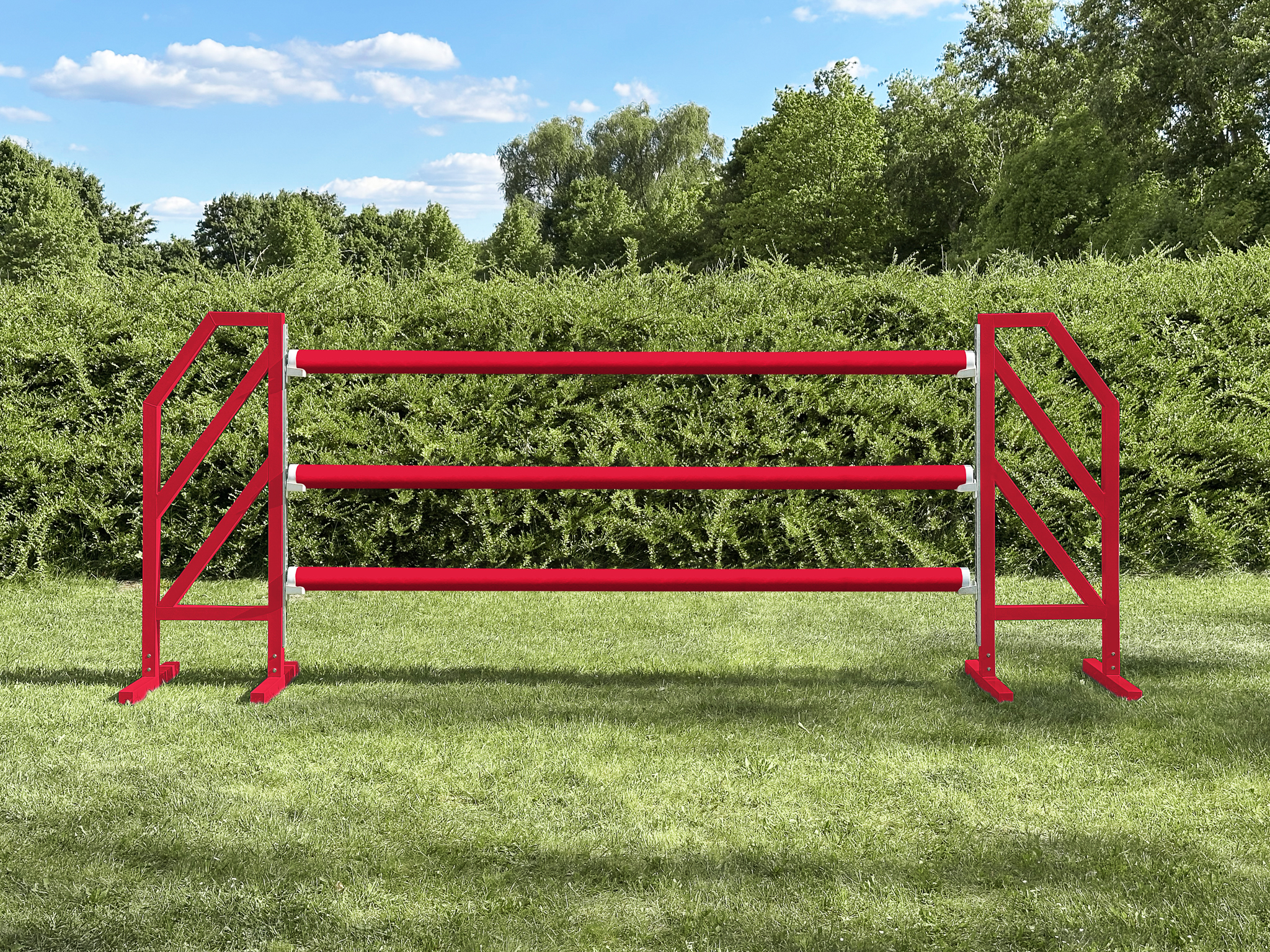 Hindernisständer Bonheiden • Rot • 165 cm
