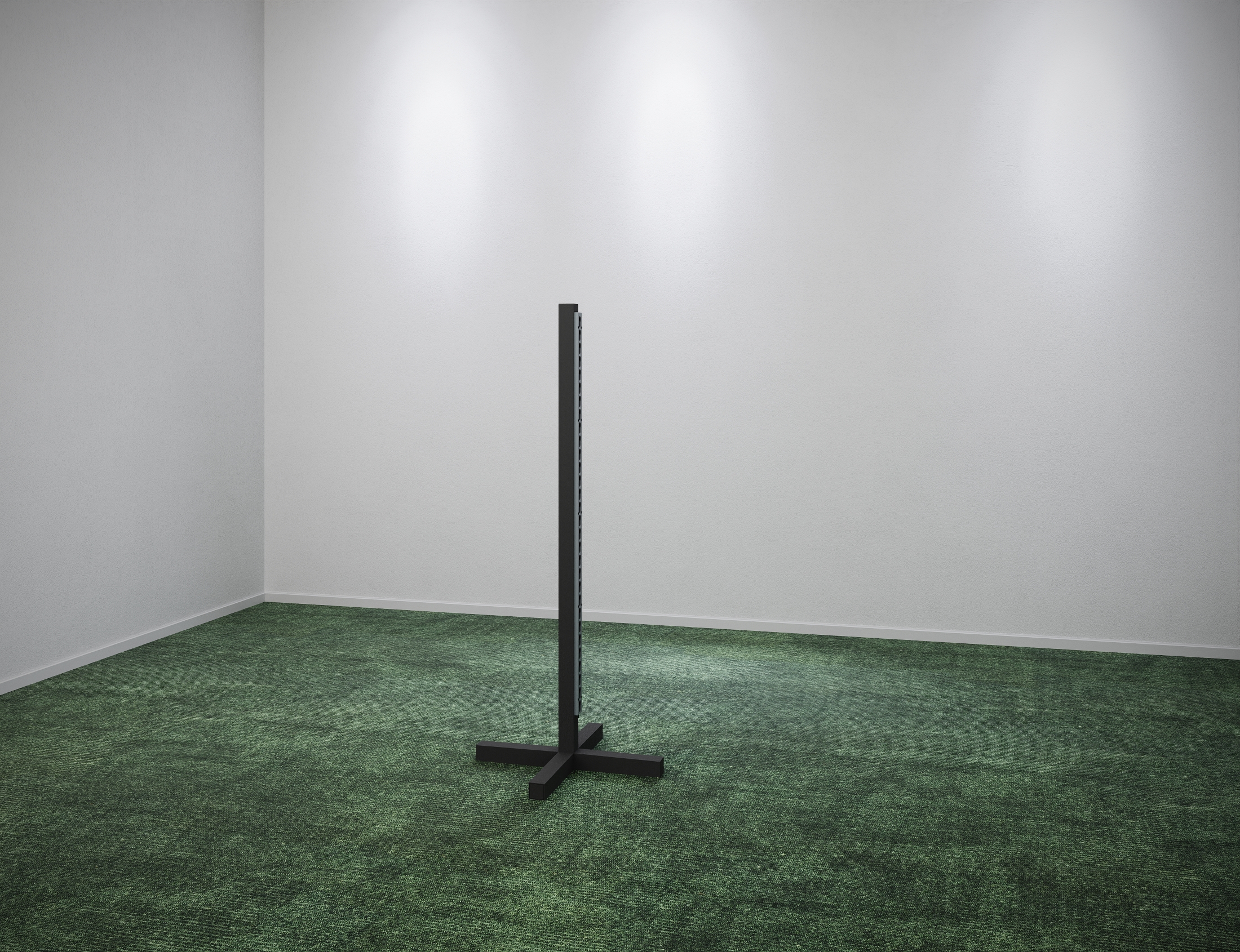 Alu Oxerständer / Kreuzfußständer • Schwarz • 170 cm