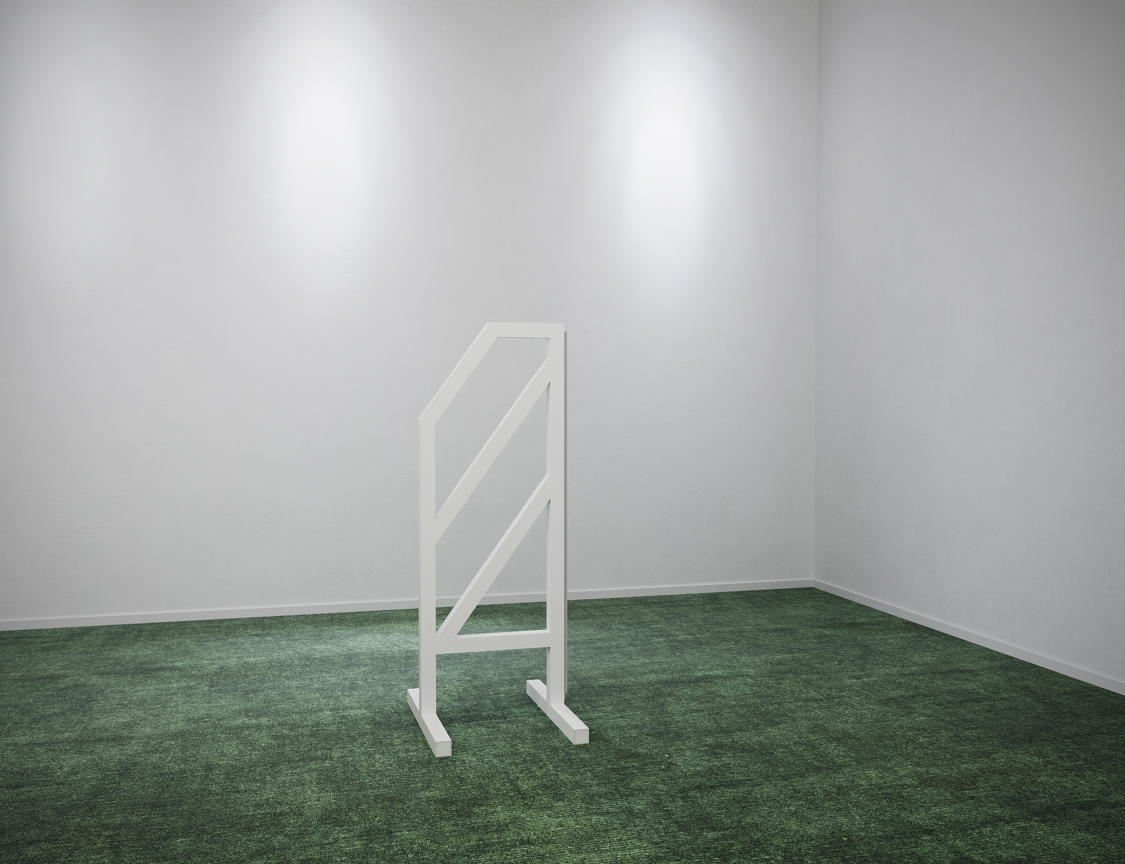 Hindernisständer Bonheiden • Weiß • 165 cm