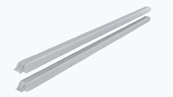 2er-Set Softstange/Softpole/Flexpole • 300cm • Weiß