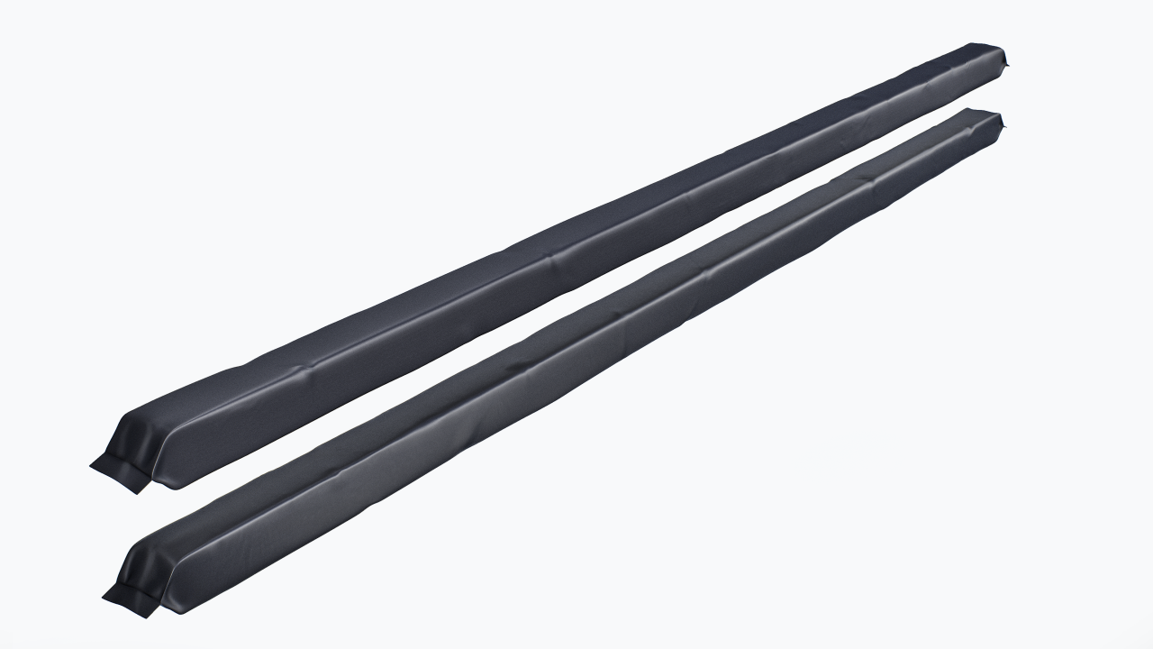 2er-Set Softstange/Softpole/Flexpole • 300cm • Schwarz